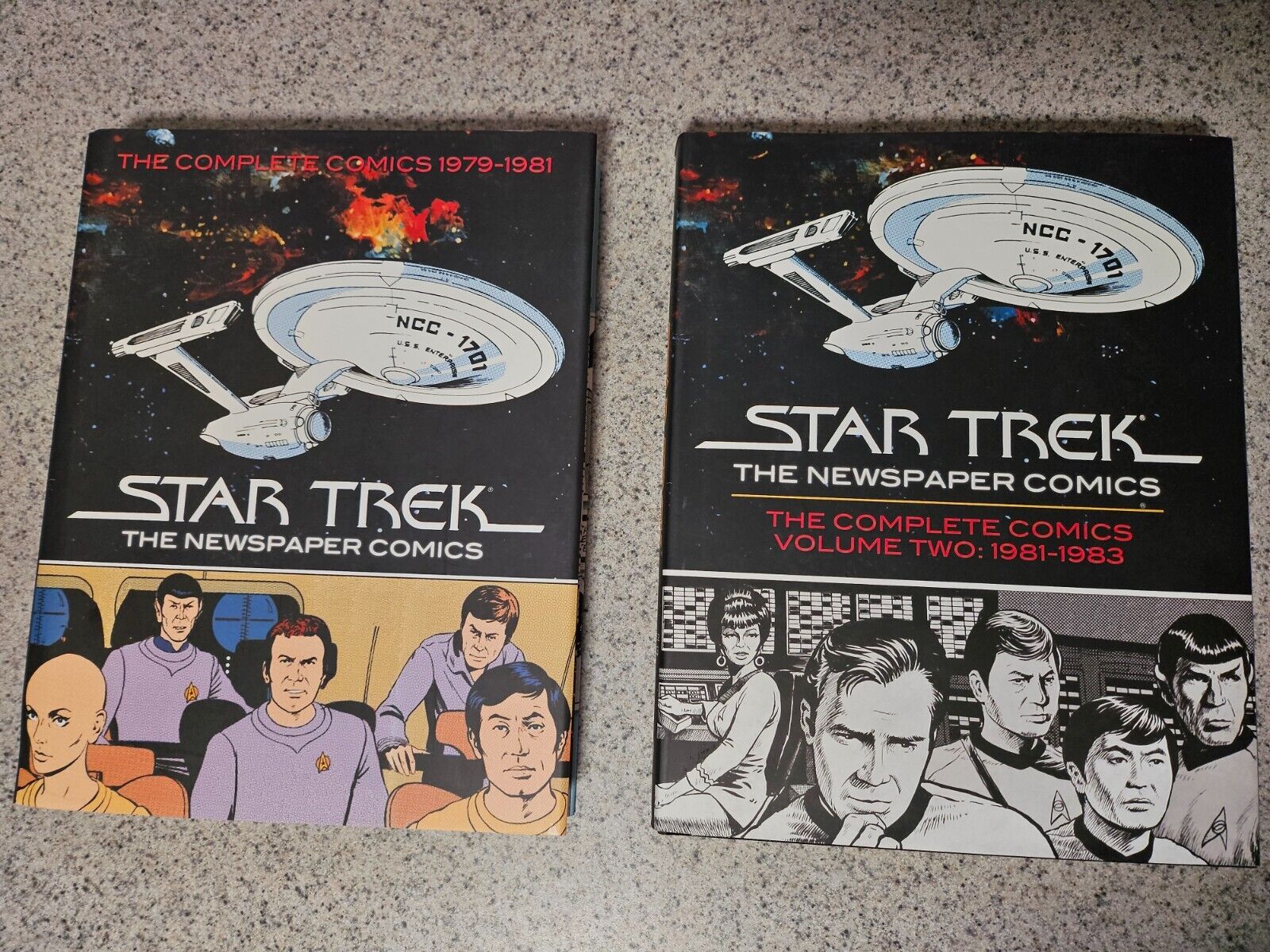 IDW Star Trek The Newspaper Comics Complete Hardcover Set Lot Vol 1 2 1979-1983