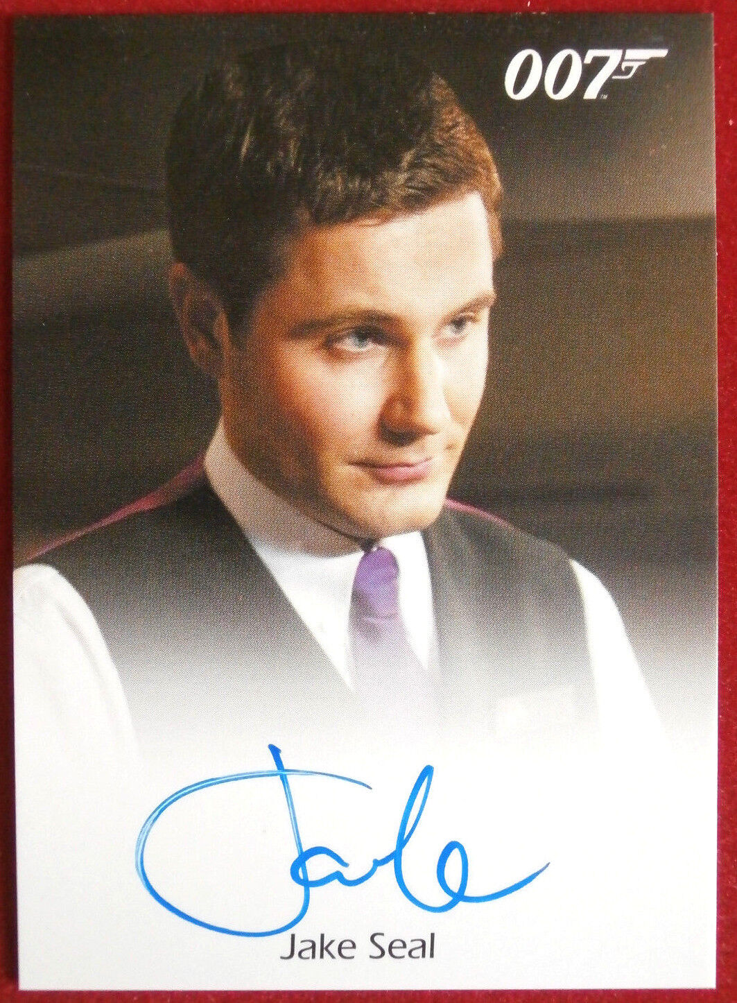 JAMES BOND - Quantum of Solace - JAKE SEAL - Hand-Signed Autograph Card