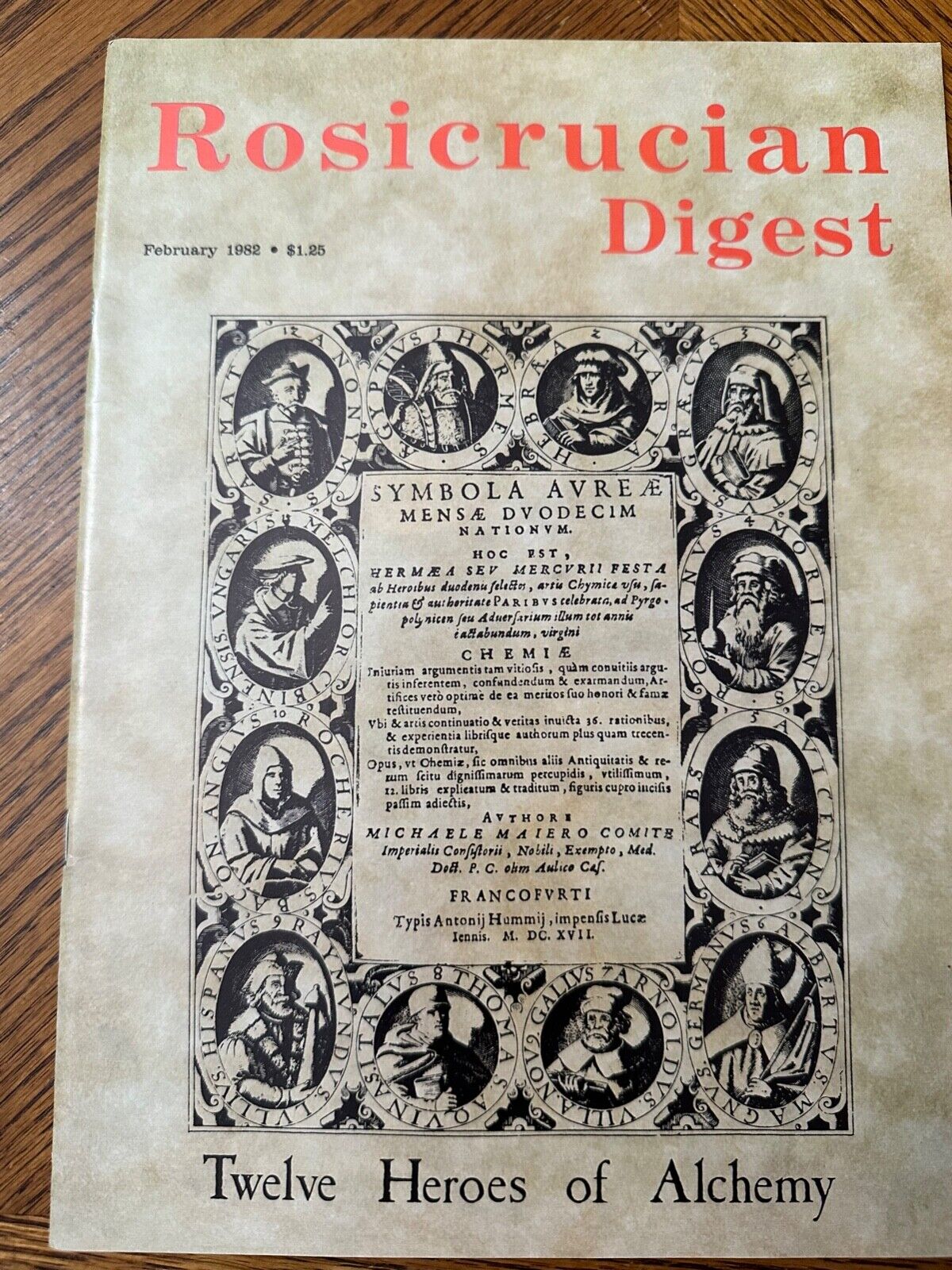 Rosicrucian Digest AMORC Mysticism Chymistry Alchemy Feb 1982 
