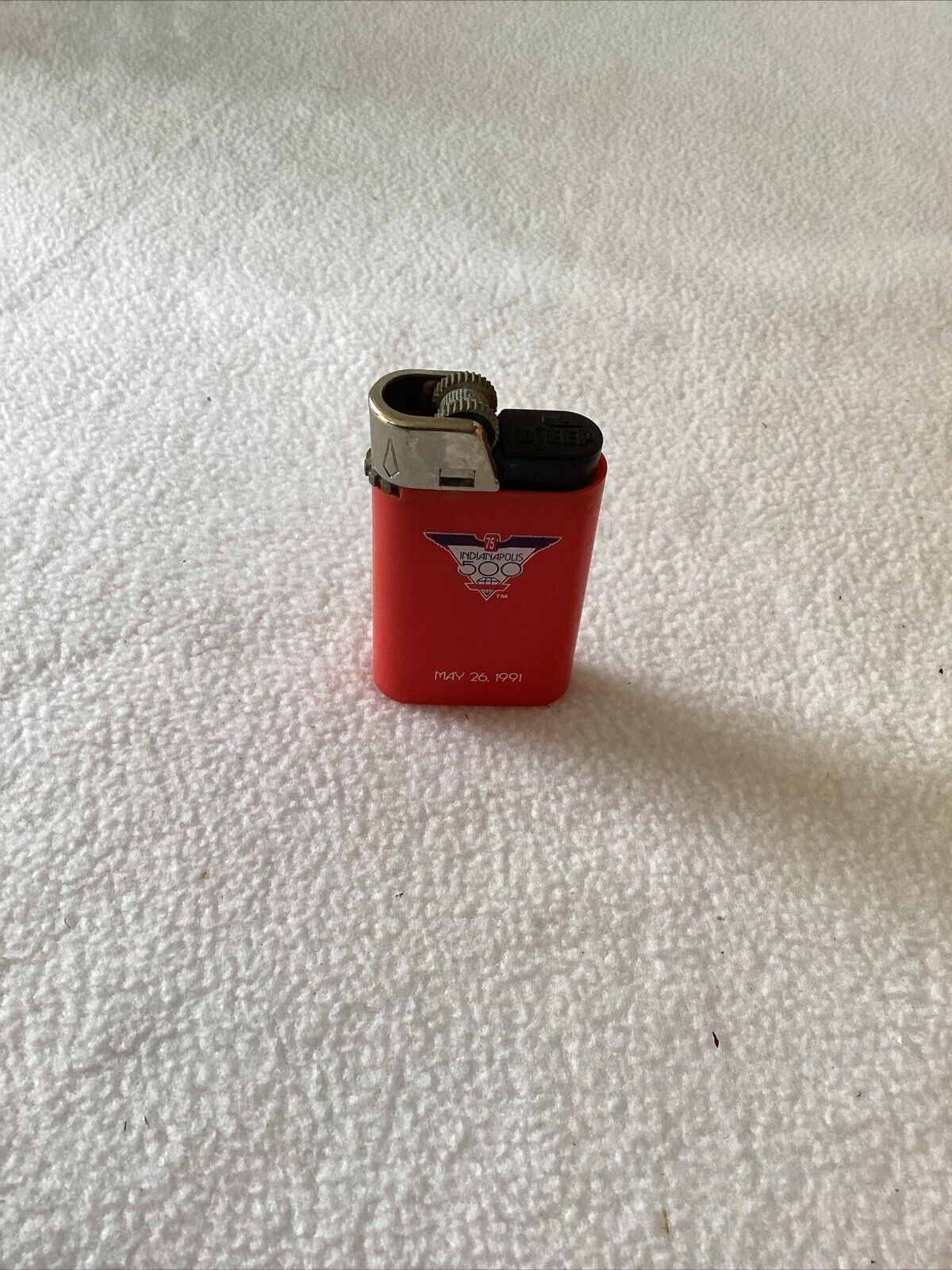 Vintage Indianapolis 75th Anniversary Lighter Preowned May 26 1991