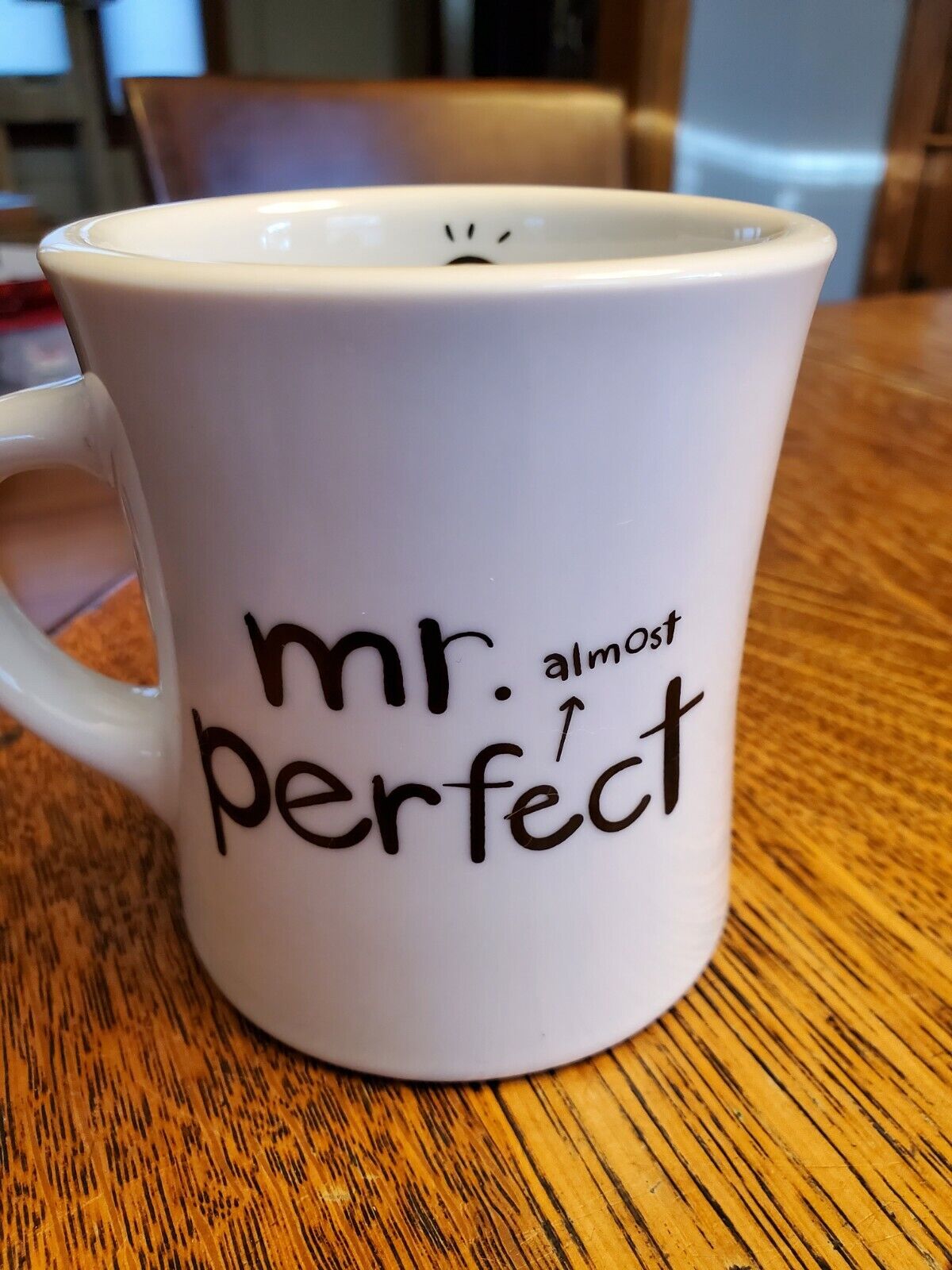Mr Perfect Almost Ceramic Coffee Mug Wendy Tancock Toronto