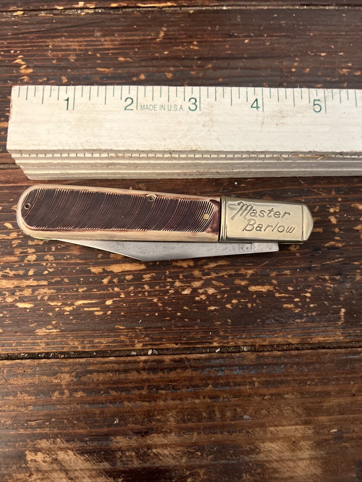 Vintage COLONIAL Knife Made in USA MASTER  Daddy Barlow