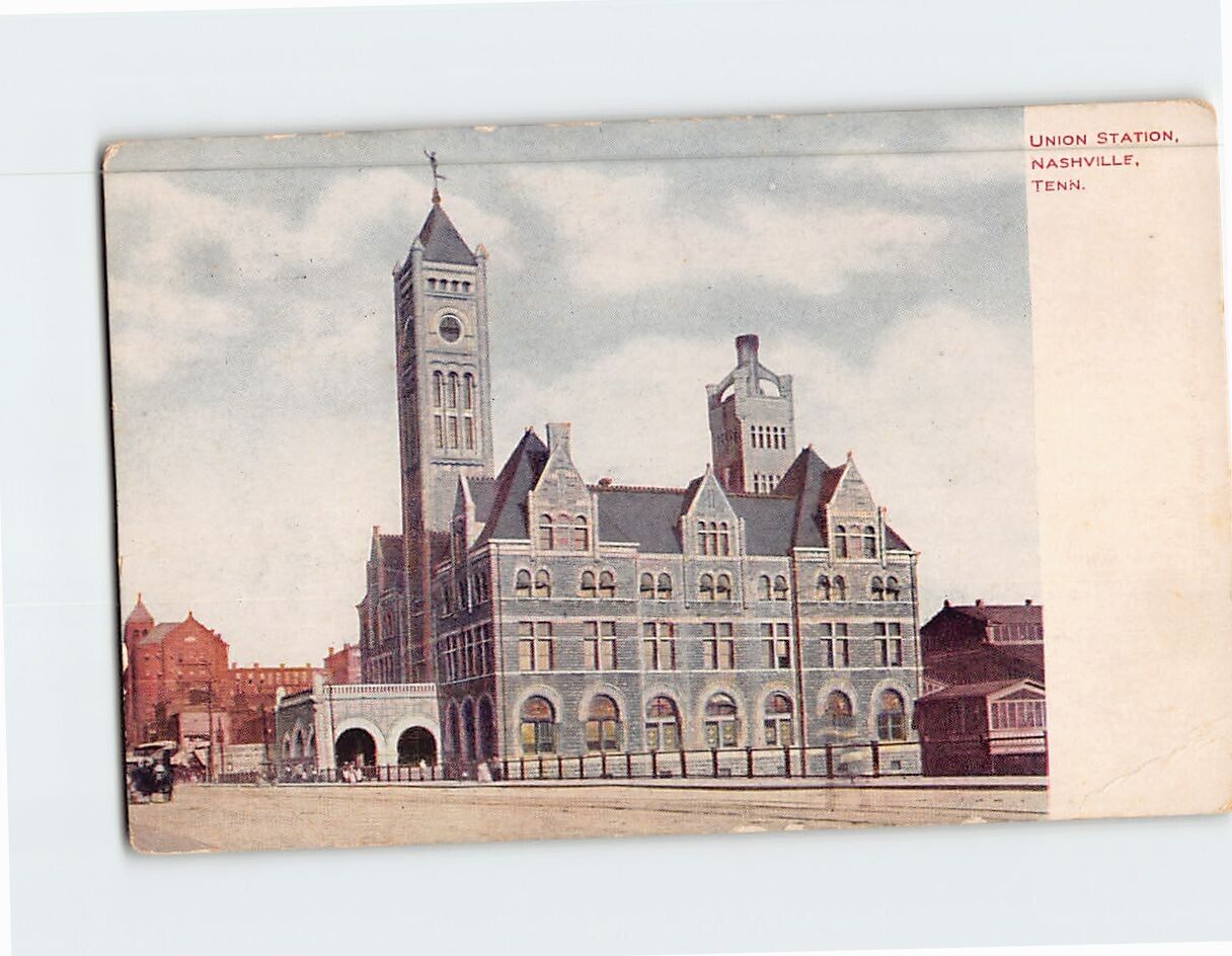 Postcard Union Station Nashville Tennessee USA