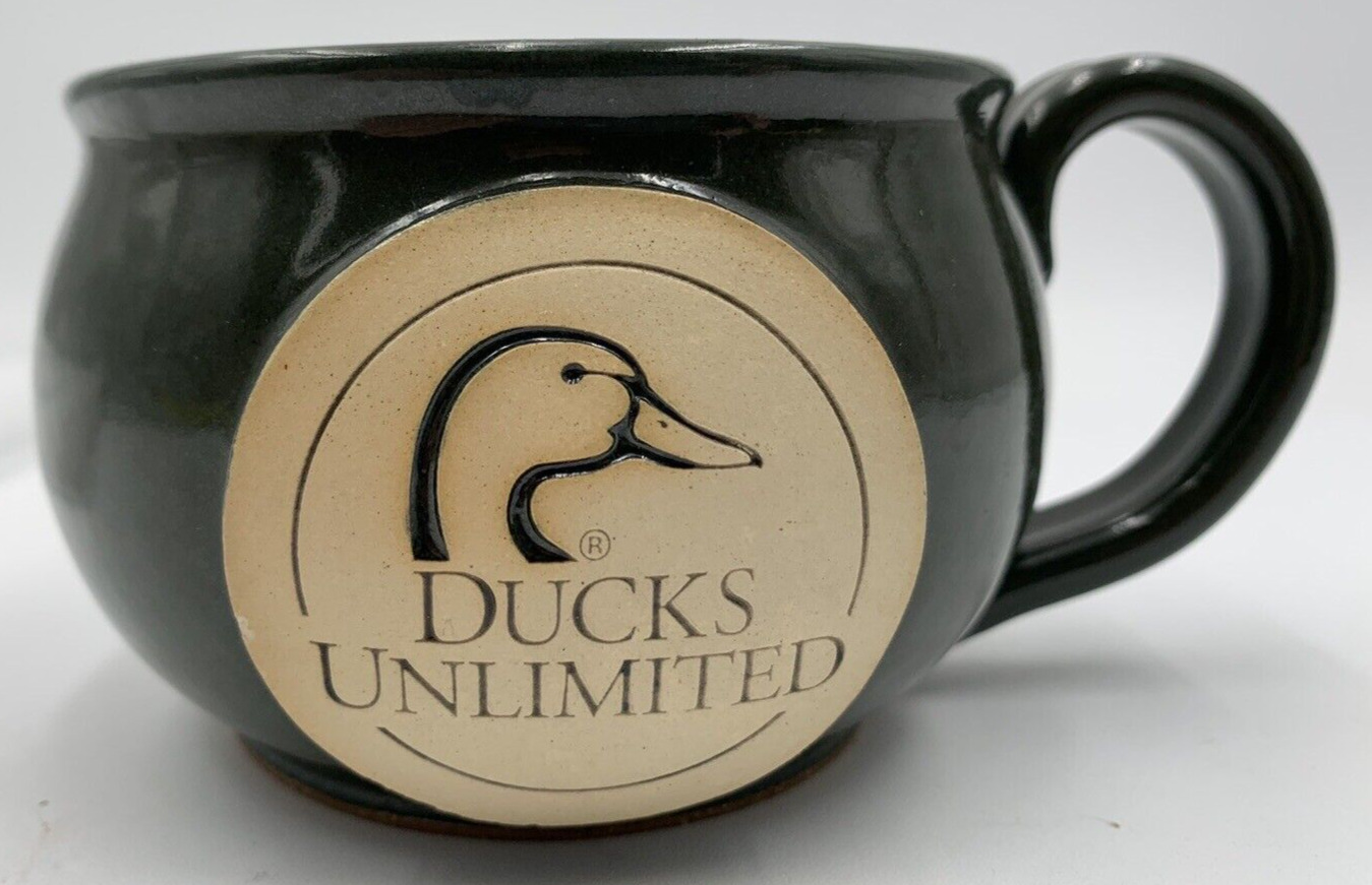 Sunset Hill Stoneware Ducks Unlimited Coffee Mug Wetlands Conservation Waterfowl