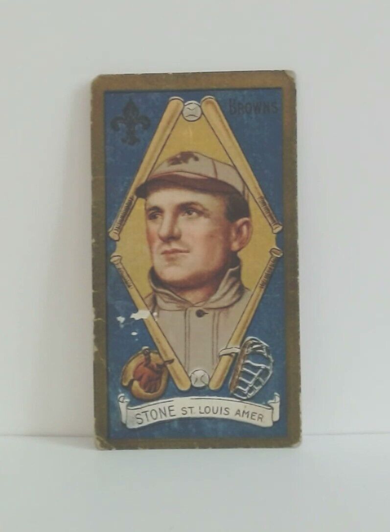 1911 Tobacco St Louis Browns Baseball Cigarette Card George Stone