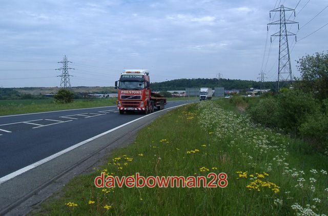 PHOTO  A1077 SCUNTHORPE WESTERN ORBITAL ROAD THIS ROAD LINKS THE M181 MOTORWAY A