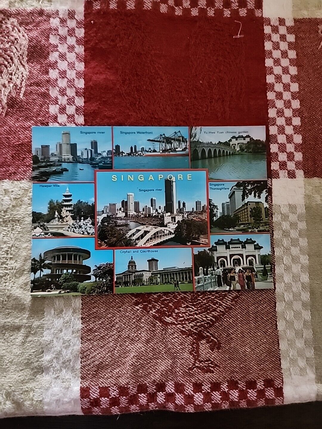 Vintage Postcard Singapore
