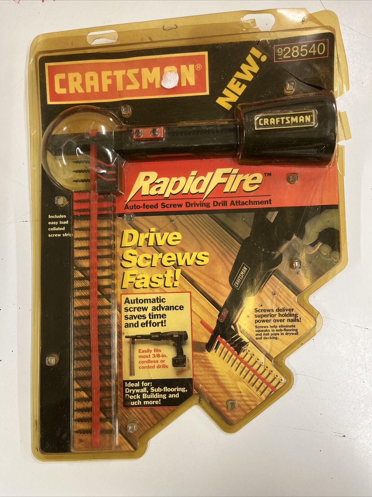 Craftsman RapidFire Rapid Fire Auto-Feed Screw Driving Drill Attachment 928540  