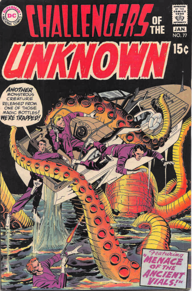 Challengers of the Unknown #77 FN; DC | January 1971 Sea Monster - we combine sh