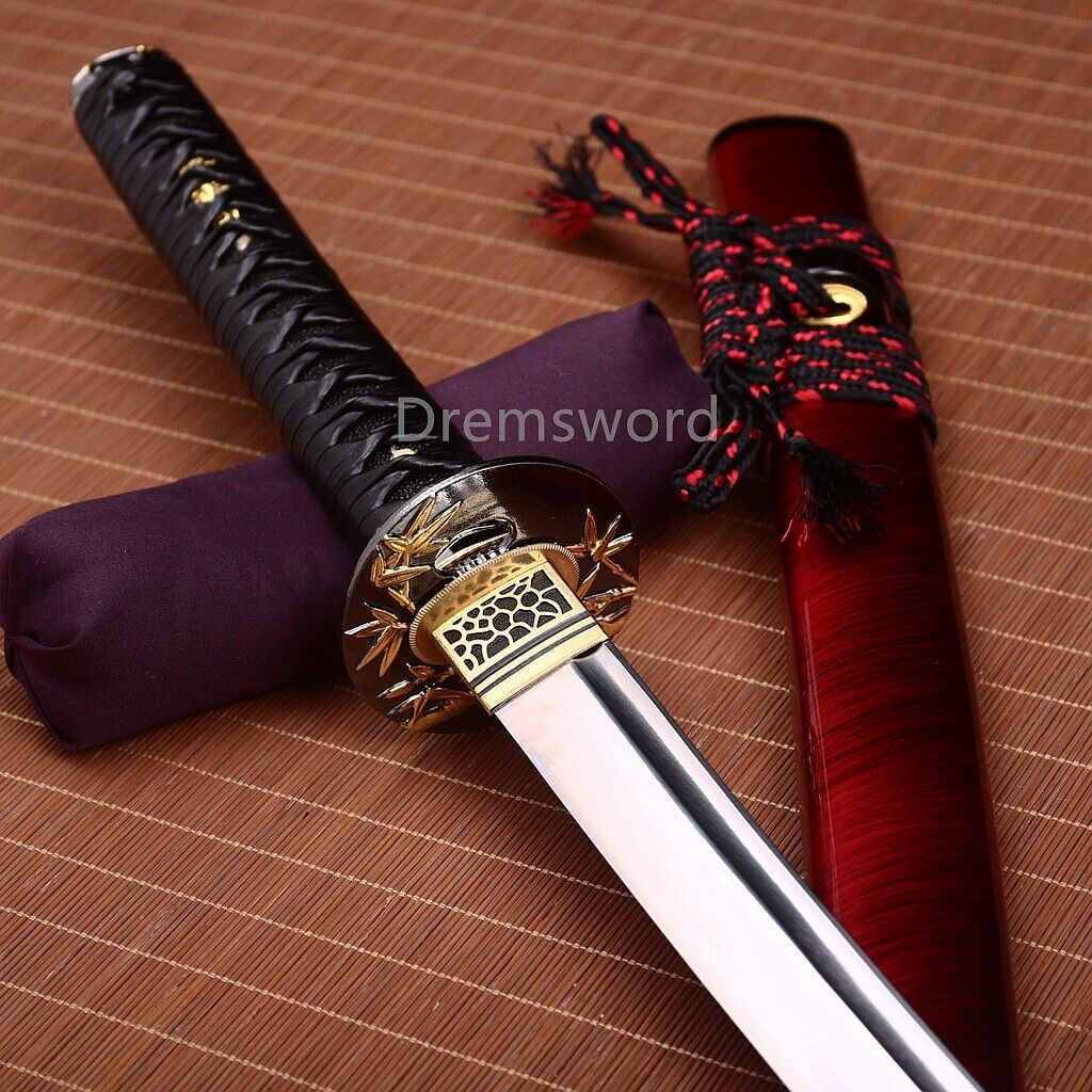 Handmade 9260 Spring Steel Katana Japanese Samurai Sword Sharp Battle Ready