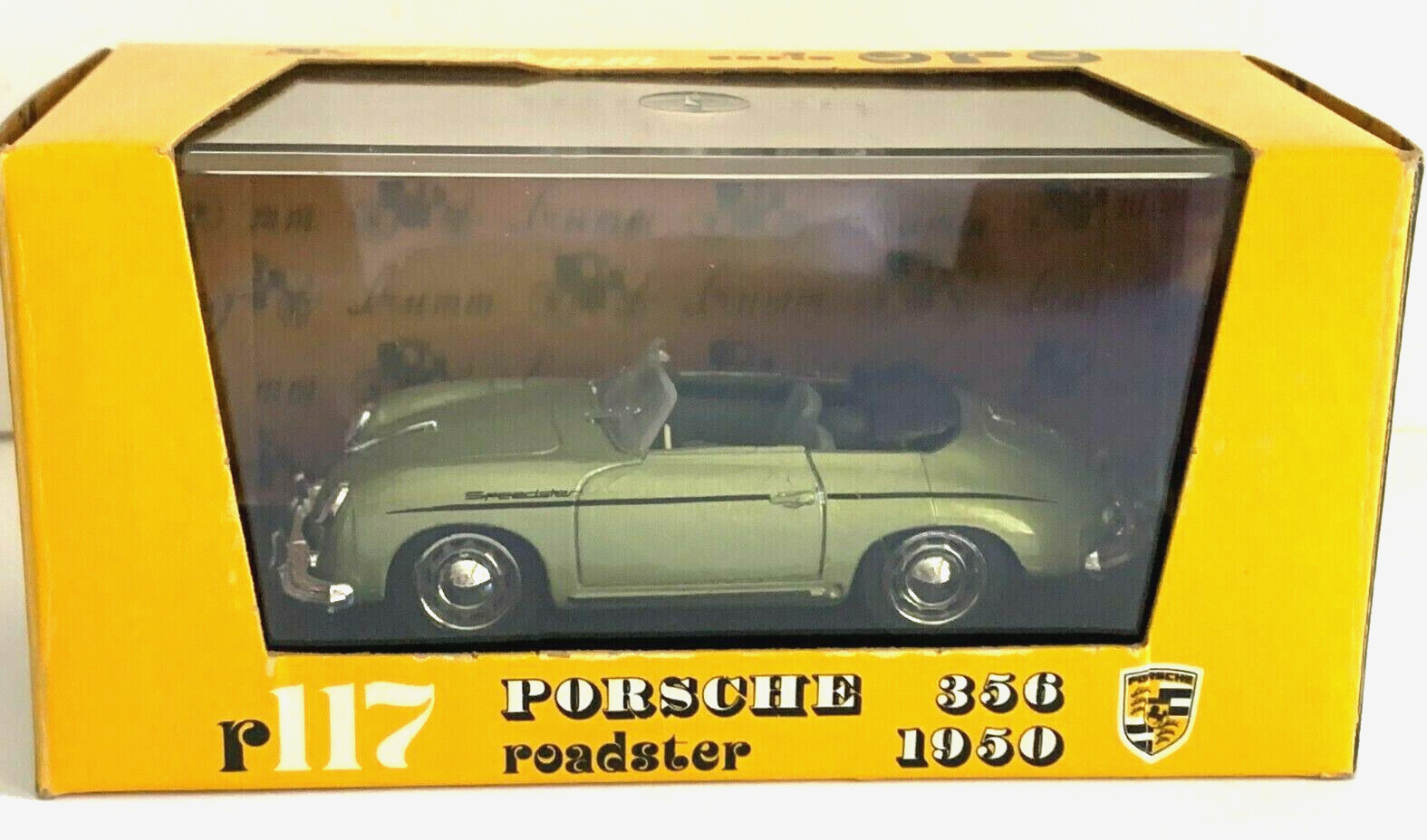 Brumm 1:43 Model Porsche 356 Roadster 1950 NIB Lime Green 
