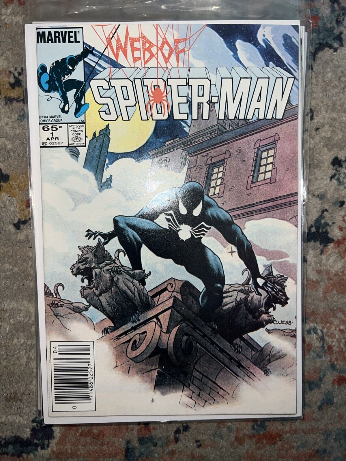 Web of Spider-Man #1 1984 NEWSSTAND RARE HTF Nice