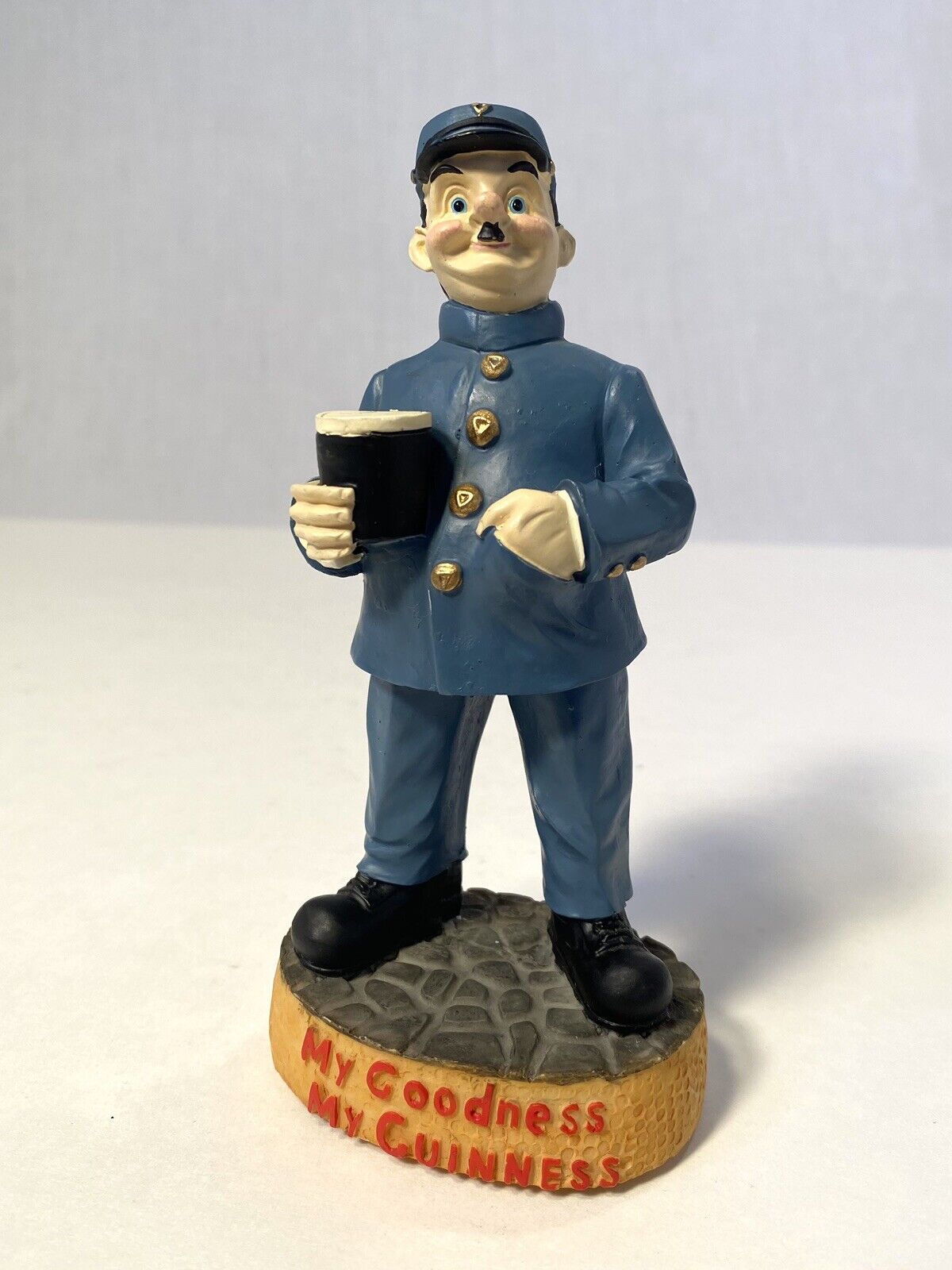 Vintage Beer Ad My Goodness My Guinness Zookeeper Figurine Dublin Numbered