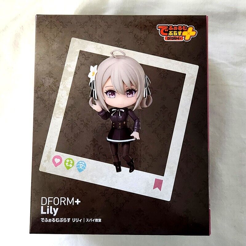 Spy Classroom Lily Exaggerated Dform+ Posable Interchangeable Chibi Figure Anime