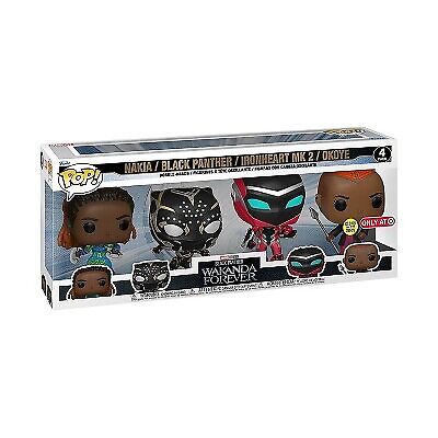Funko POP Marvel Black Panther: Wakanda Forever - 4pk Action Figures - Ages3+