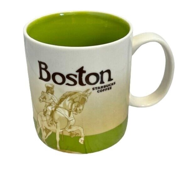 Starbucks Global Collection Boston16 Oz Discontinued 2012 Collectible Mug