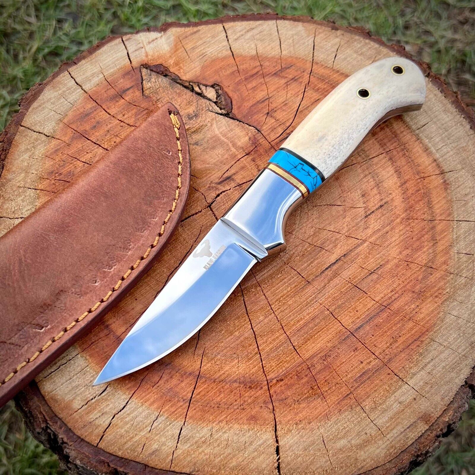 BLADE HARBOR CUSTOM HAND MADE HUNTING STAINLESS KNIFE CAMPING OUTDOOR FORGE EDC