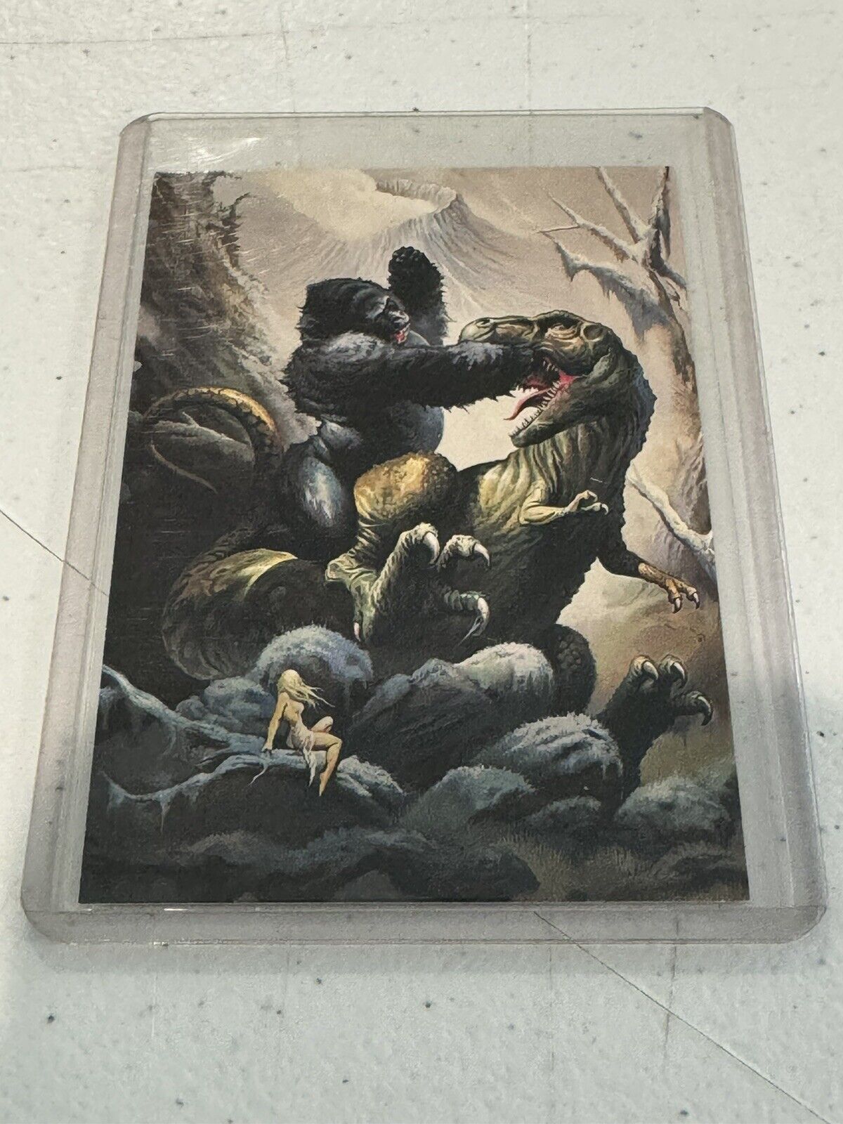 Ken Kelly Collection #2 FPG Cards  Kong TRex Fantasy Art PROMO Trading Card 1994