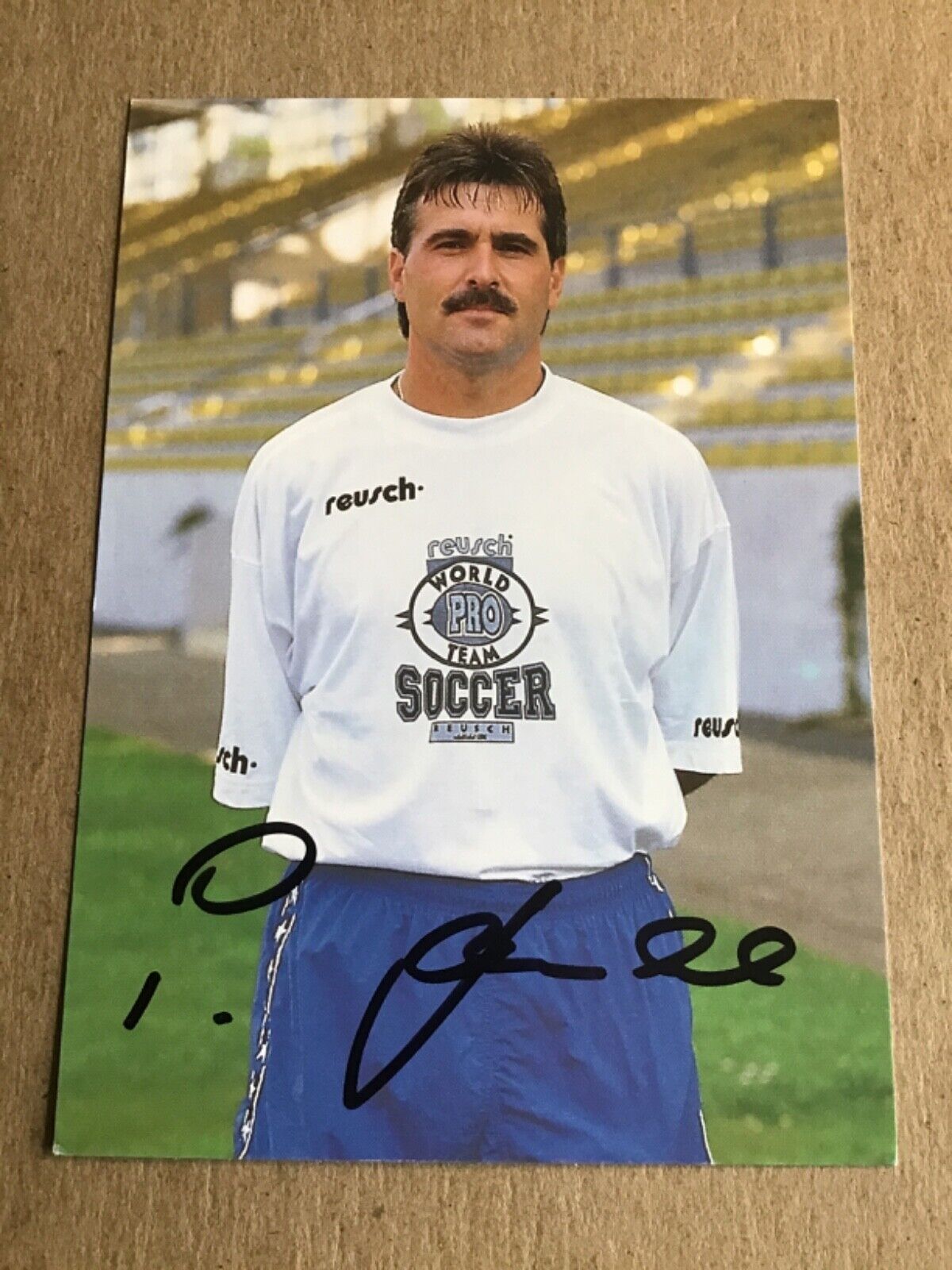 Peter Kunkel, Germany 🇩🇪 SG Wattenscheid 09 1995/96 hand signed