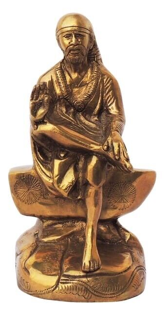 Brass Showpiece Sai Baba Statue
