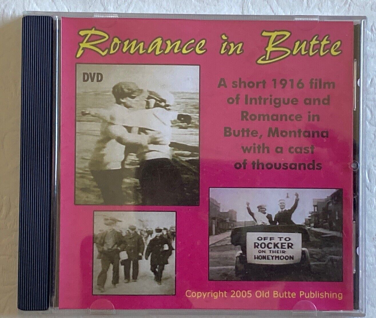 Romance In Butte 1916 Film Shot In Butte Montana Now On DVD