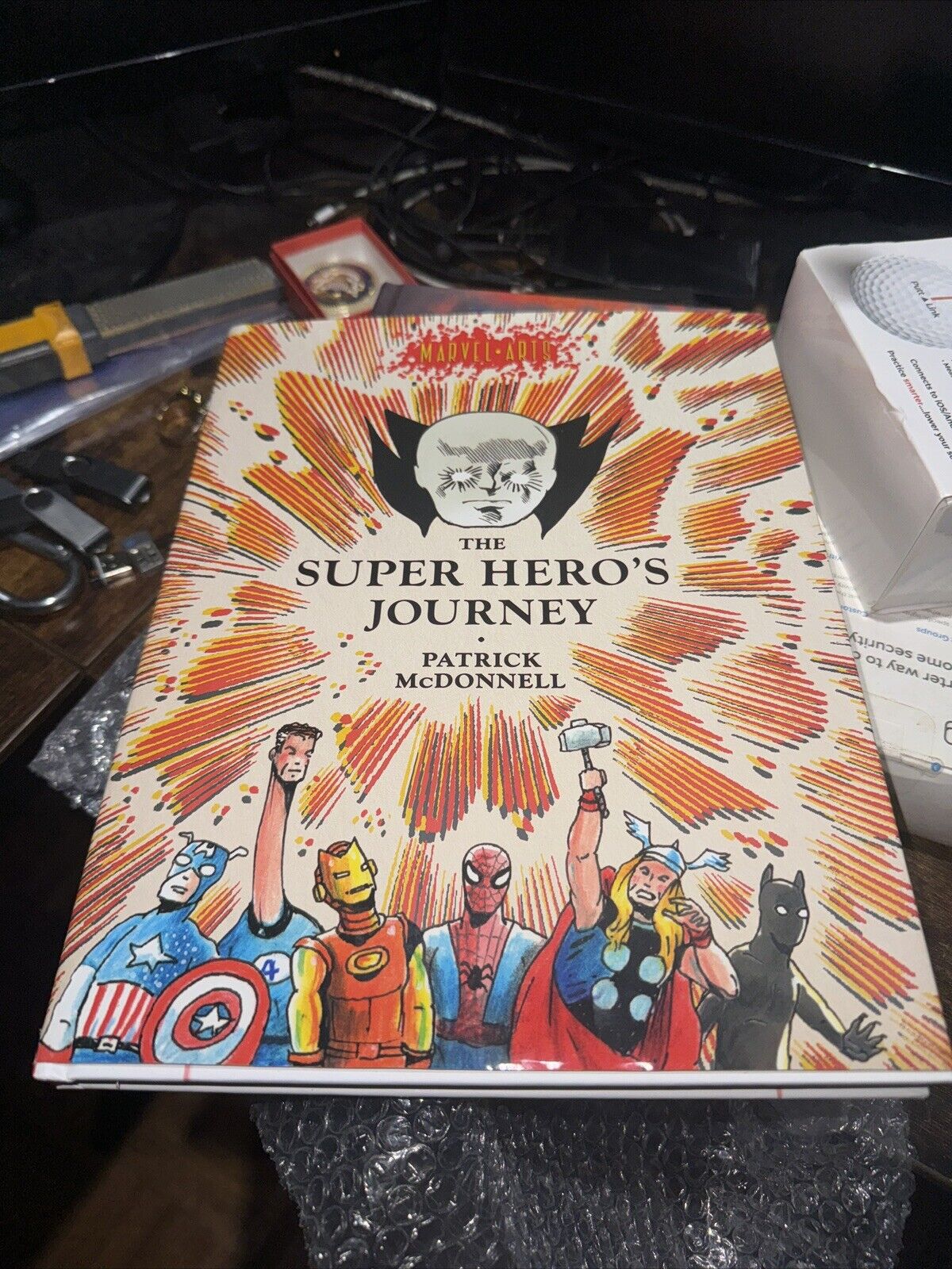 The Super Heros Journey  by Patrick McDonnell (2023, Hardcover)