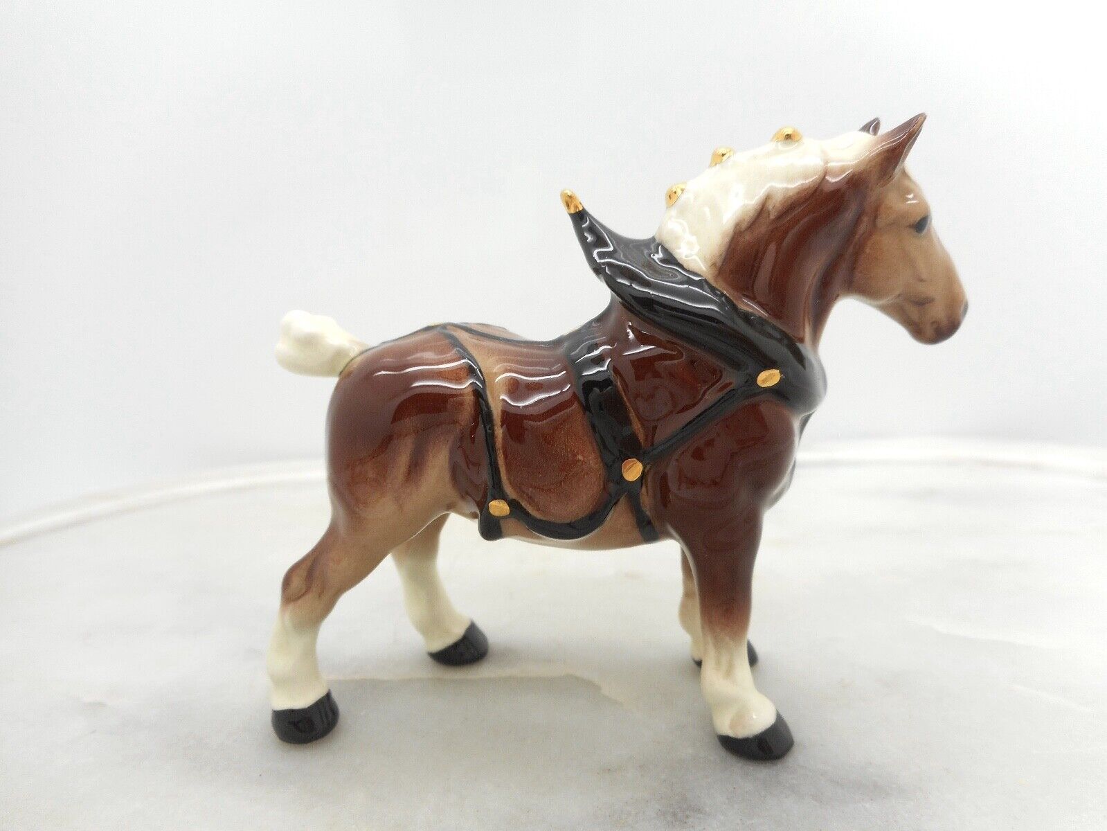 Vintage Hagan Renaker Discontinued Large Horse 1 Figurines 1970's Collectible