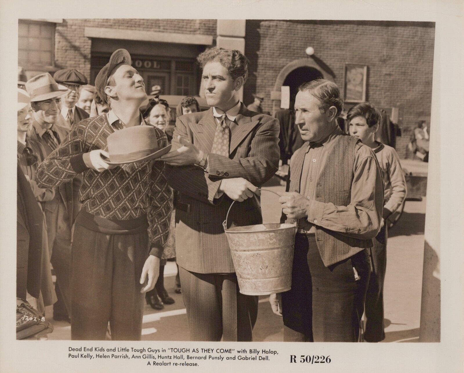 Jimmy Butler + Frank Faylen + Huntz Hall in Tough As They Come 1942 Photo K 292