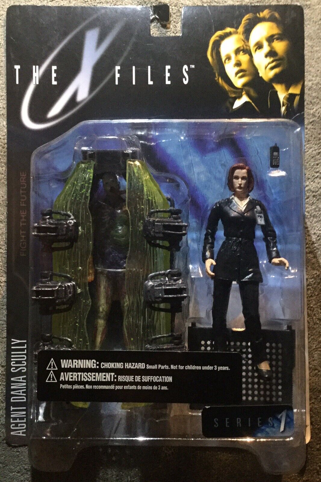 Vintage 1998 The X Files Fight The Future Figure Agent Dana Scully 6” New