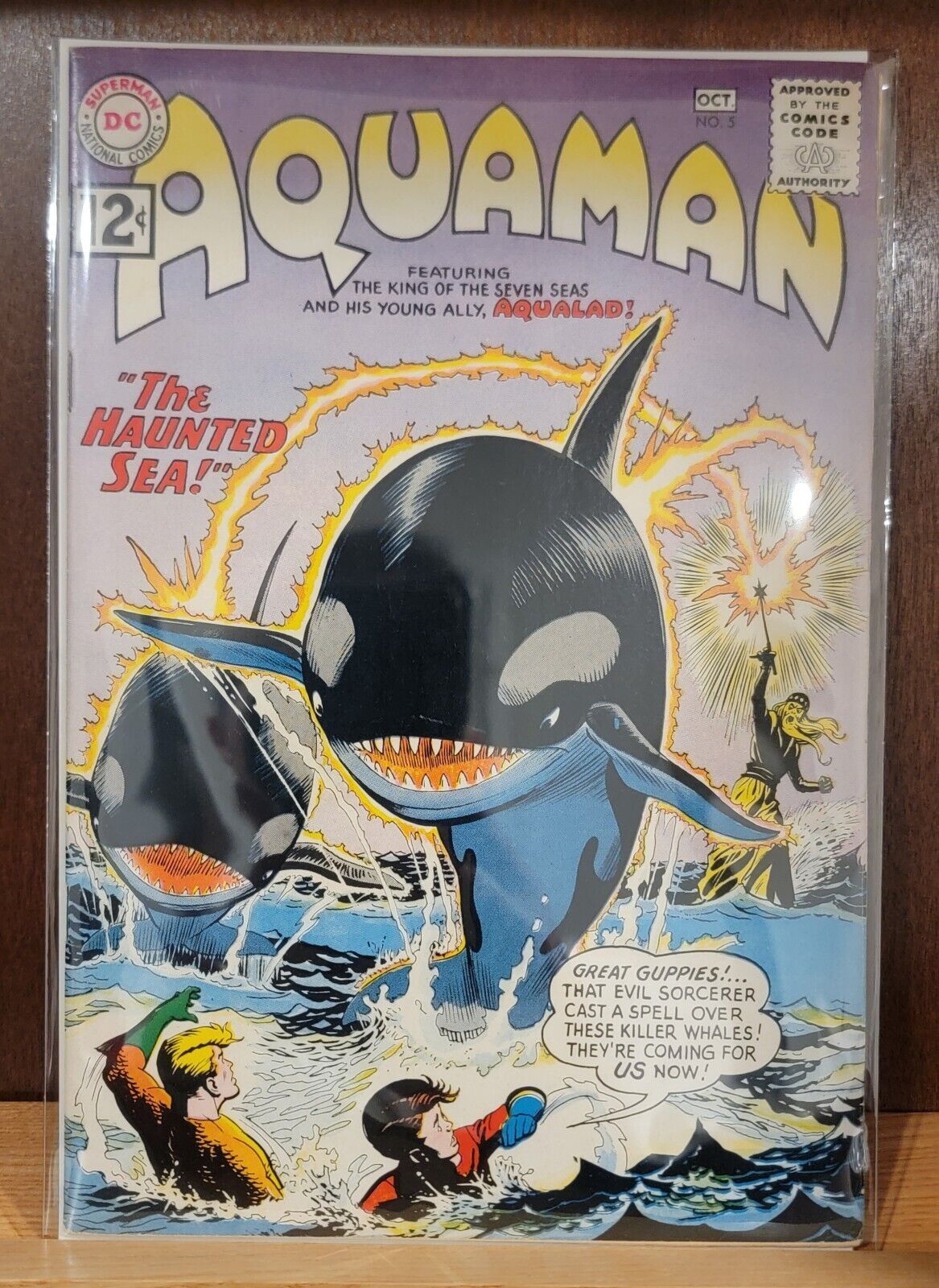 Aquaman #5 VF/NM Aqualad App. 1962 VINTAGE SILVER AGE - Nick Cardy, High Grade 