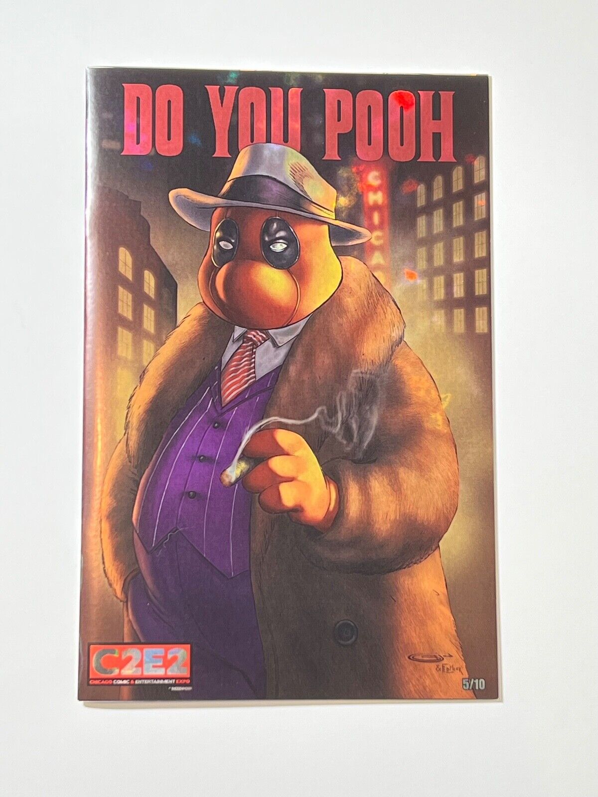 Do You Pooh? Chicago Fan Expo Exclusive Trade Foil Sean Forney 5/10