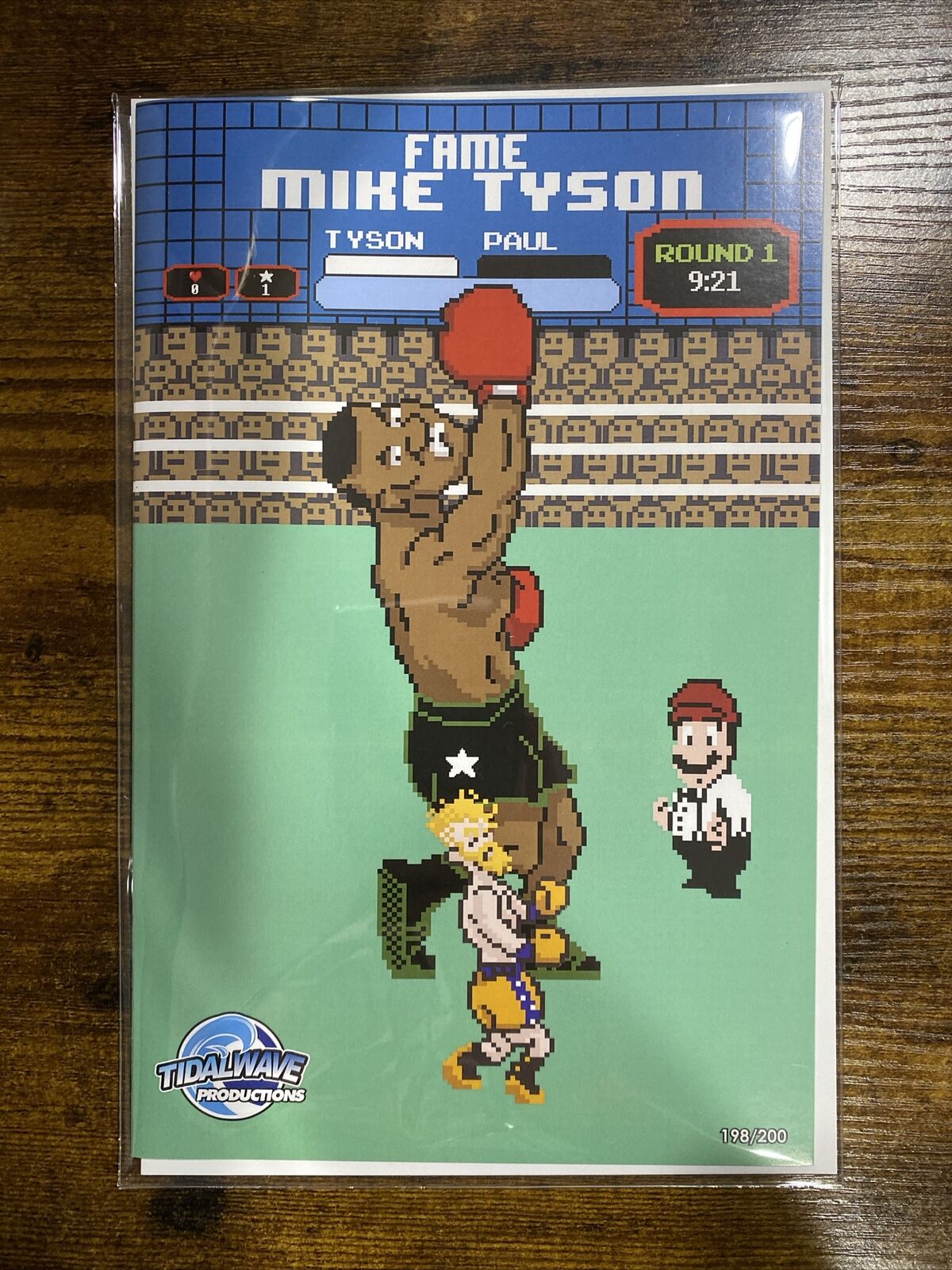 Fame: Mike Tyson #1 * NM+ * Young Punch Out Virgin Variant LTD 200 Matthew Waite