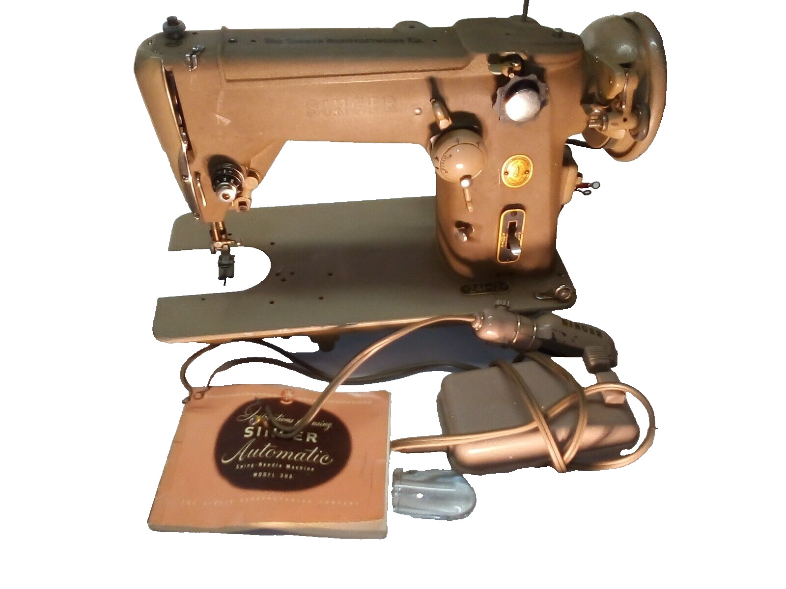 Vintage Singer Sewing machine Model 306W