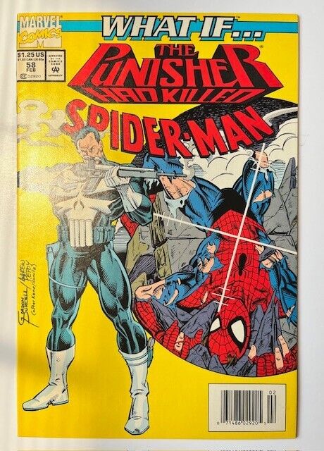 What If... The Punisher Had Killed Spider-Man, Marvel Comic 1994 ~ #58, VF/NM