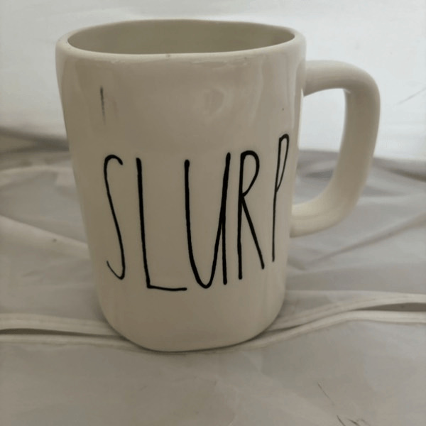 Rae Dunn Magenta Slurp 16oz Ceramic Mug