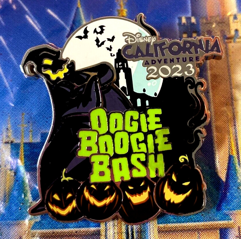 💥Oogie Boogie Bash 2023 Pin - Disney DCA Nightmare Before Christmas (U5:159025)