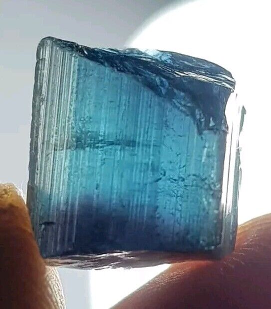 7.90ct Natural Indicolite Blue 💙 TOURMALINE Crystal From Afghanistan 