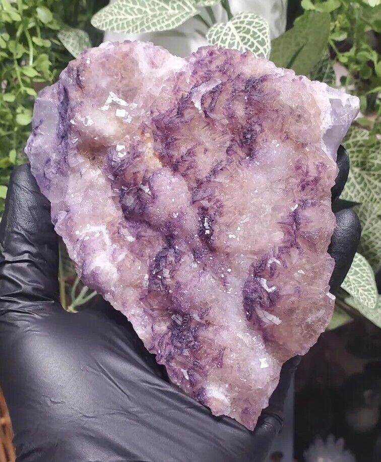Purple Cloud Flourite , flourite cluster beautiful Peace 574g