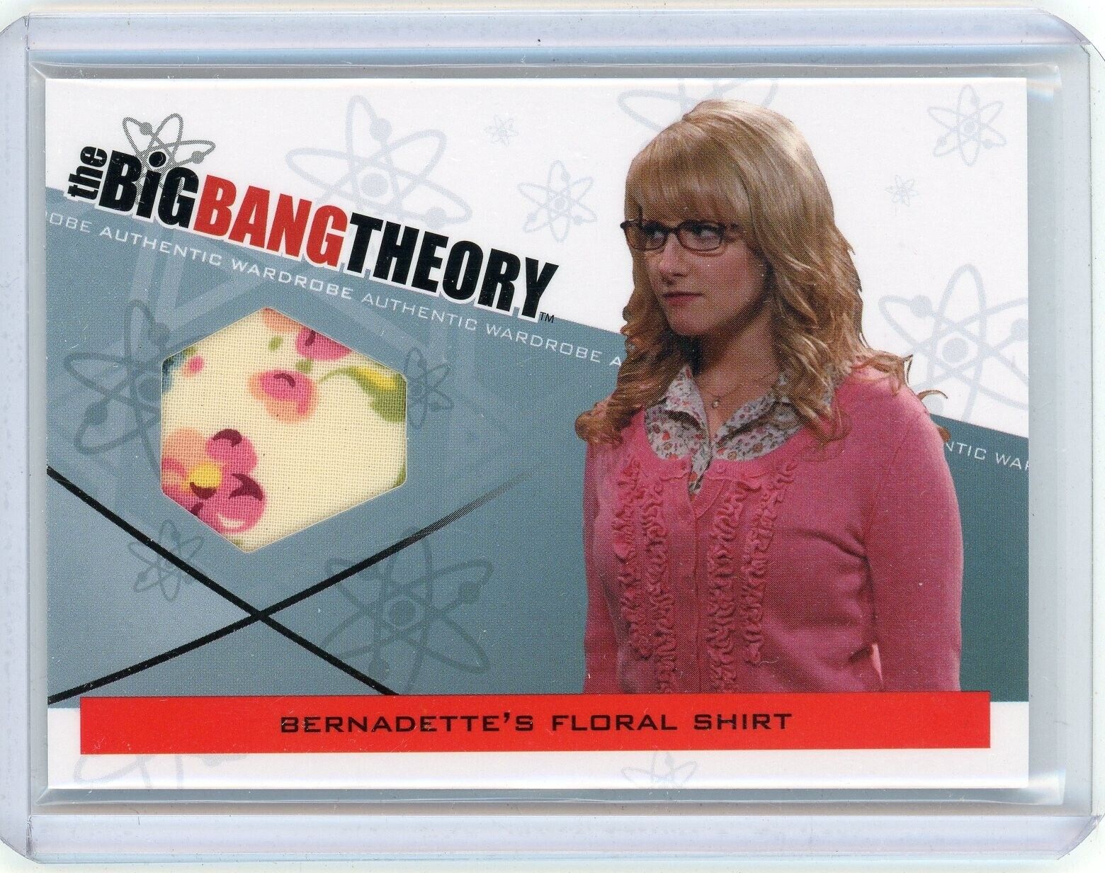 BERNADETTE 2012 CRYPTOZOIC BIG BANG THEORY Season 3&4 #M-07 WARDROBE RELIC CARD