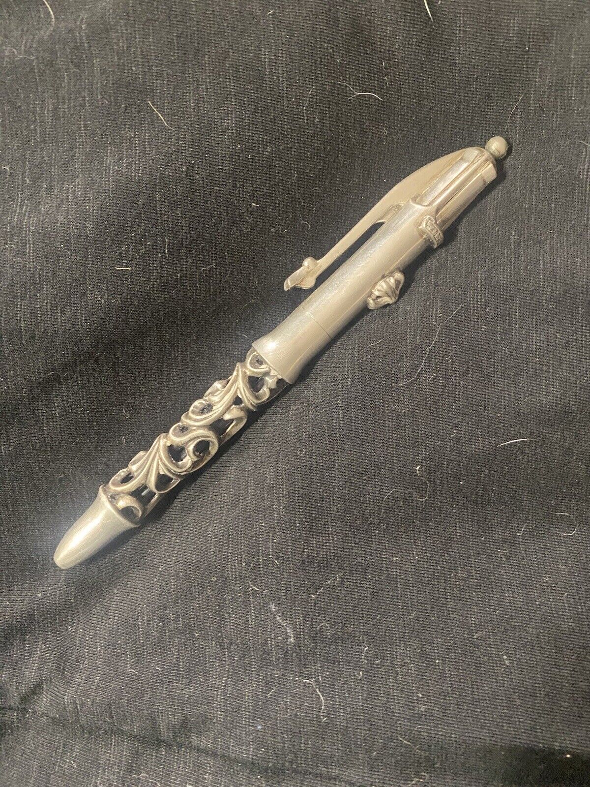 Chrome Hearts filigree, silver, 4 color pen, Men's Pen