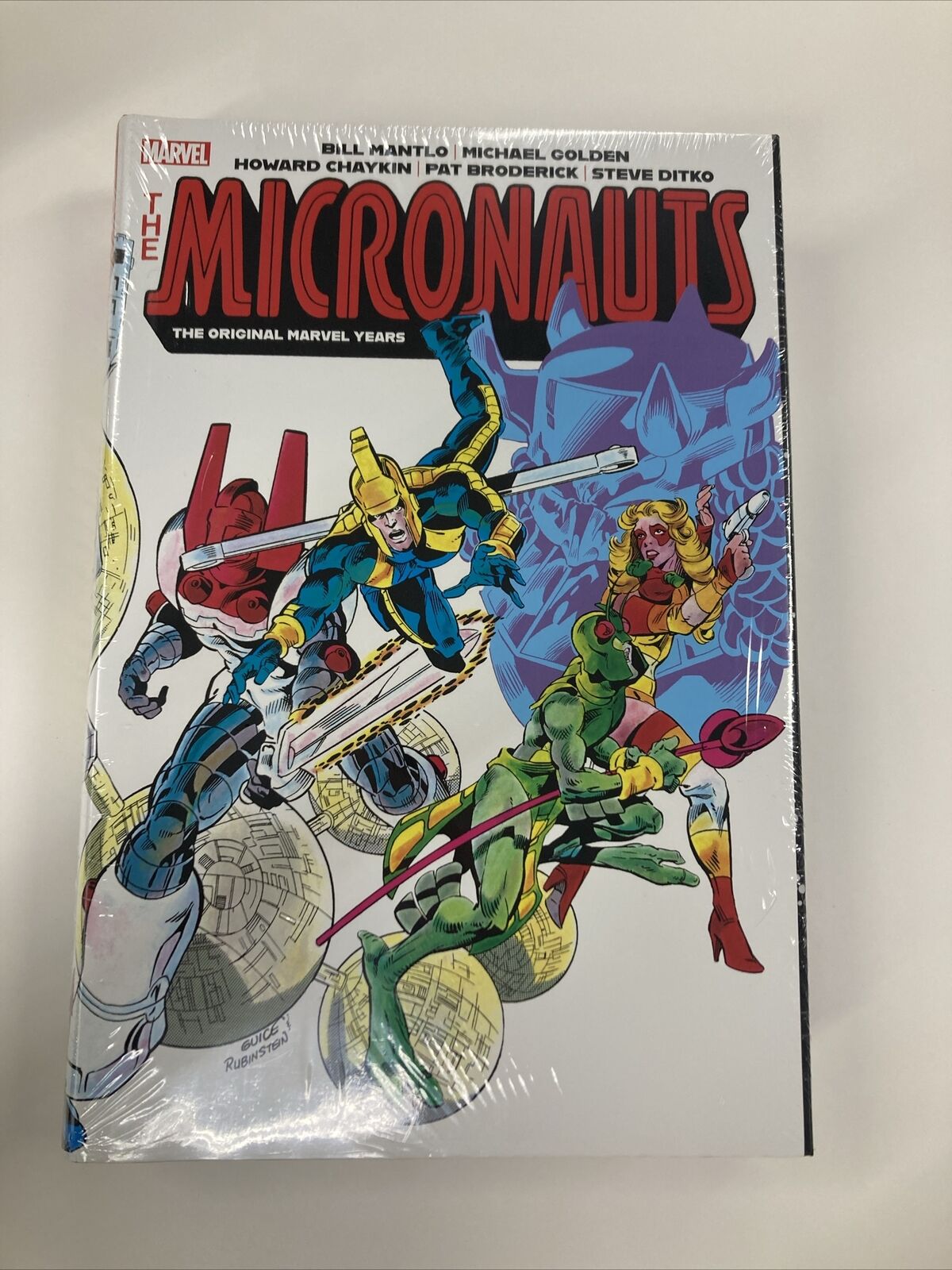 DAMAGED Micronauts Original Marvel Years Omnibus Vol 1 GUICE DM COVER HC