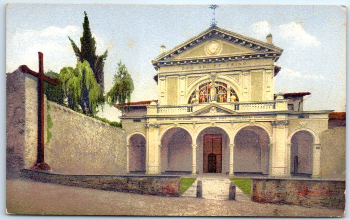 Postcard - Convento dei Frati Cappuccini, Lugano, Switzerland