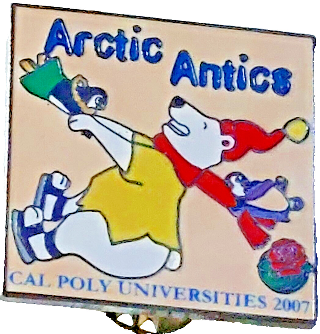 Rose Parade 2007 CAL Poly Universities Arctic Antics 118th TOR Lapel Pin