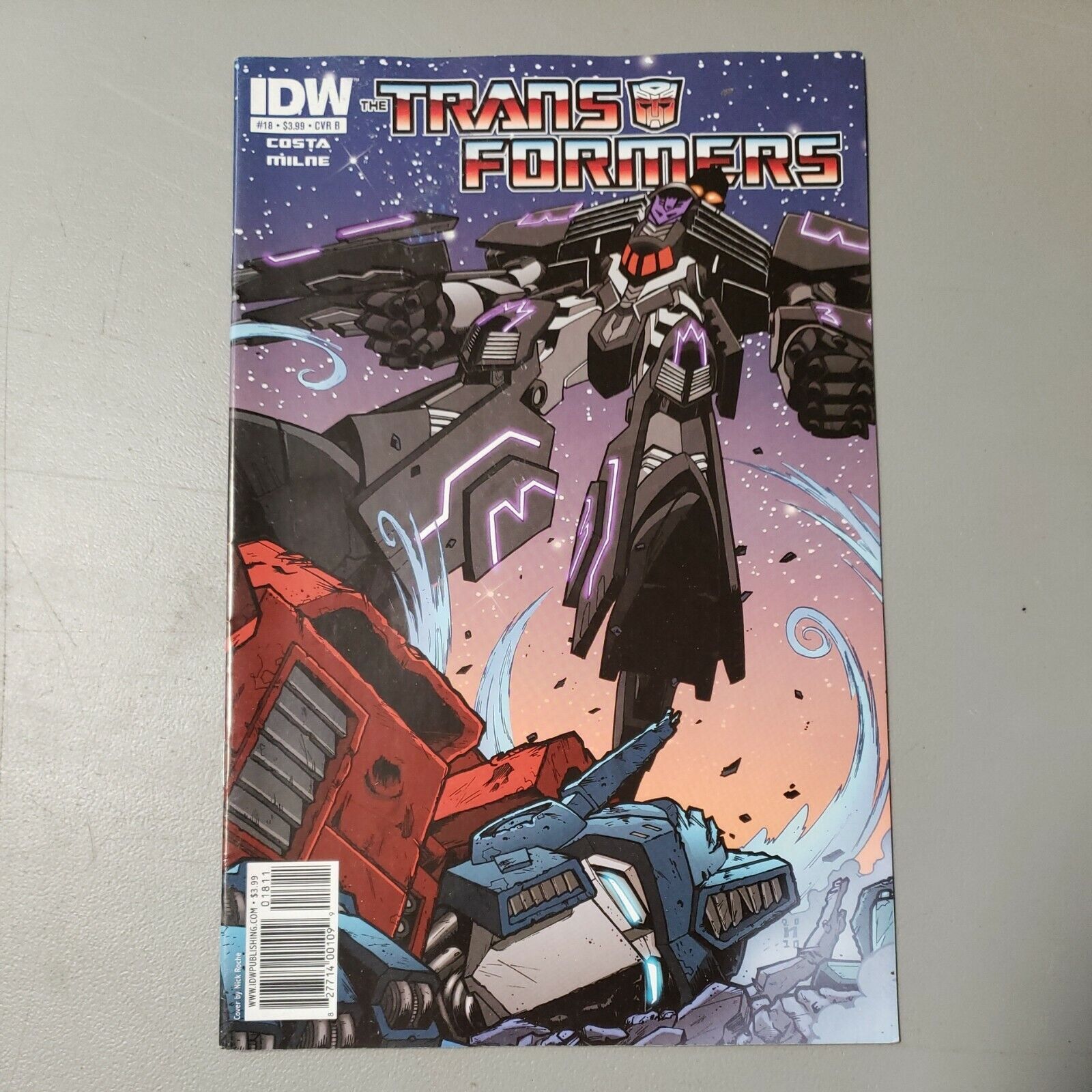 IDW Comics Transformers 18 Cover B