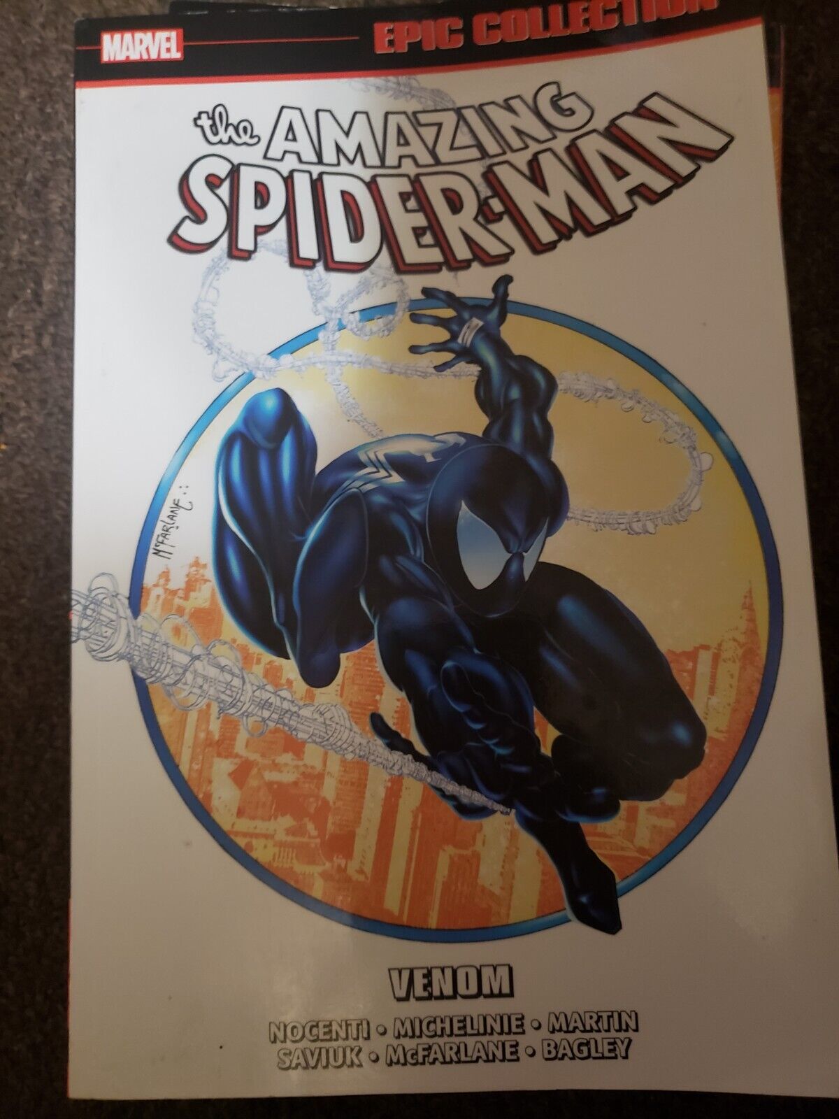 Amazing Spider-Man Epic Collection Venom MARVEL VOL 18 SPIDERMAN RARE OOP
