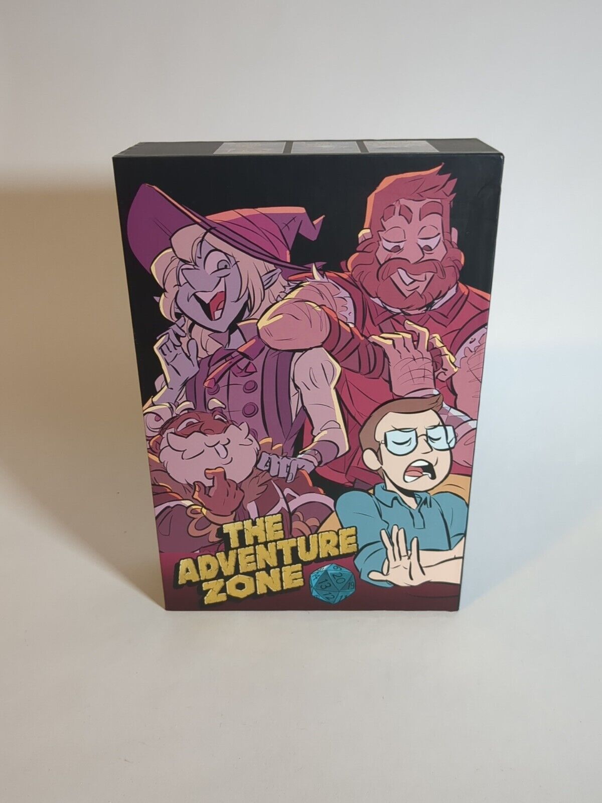 The Adventure Zone Boxed Set by McElroy & Pietsch Books 1-3 plus Poster Open Box