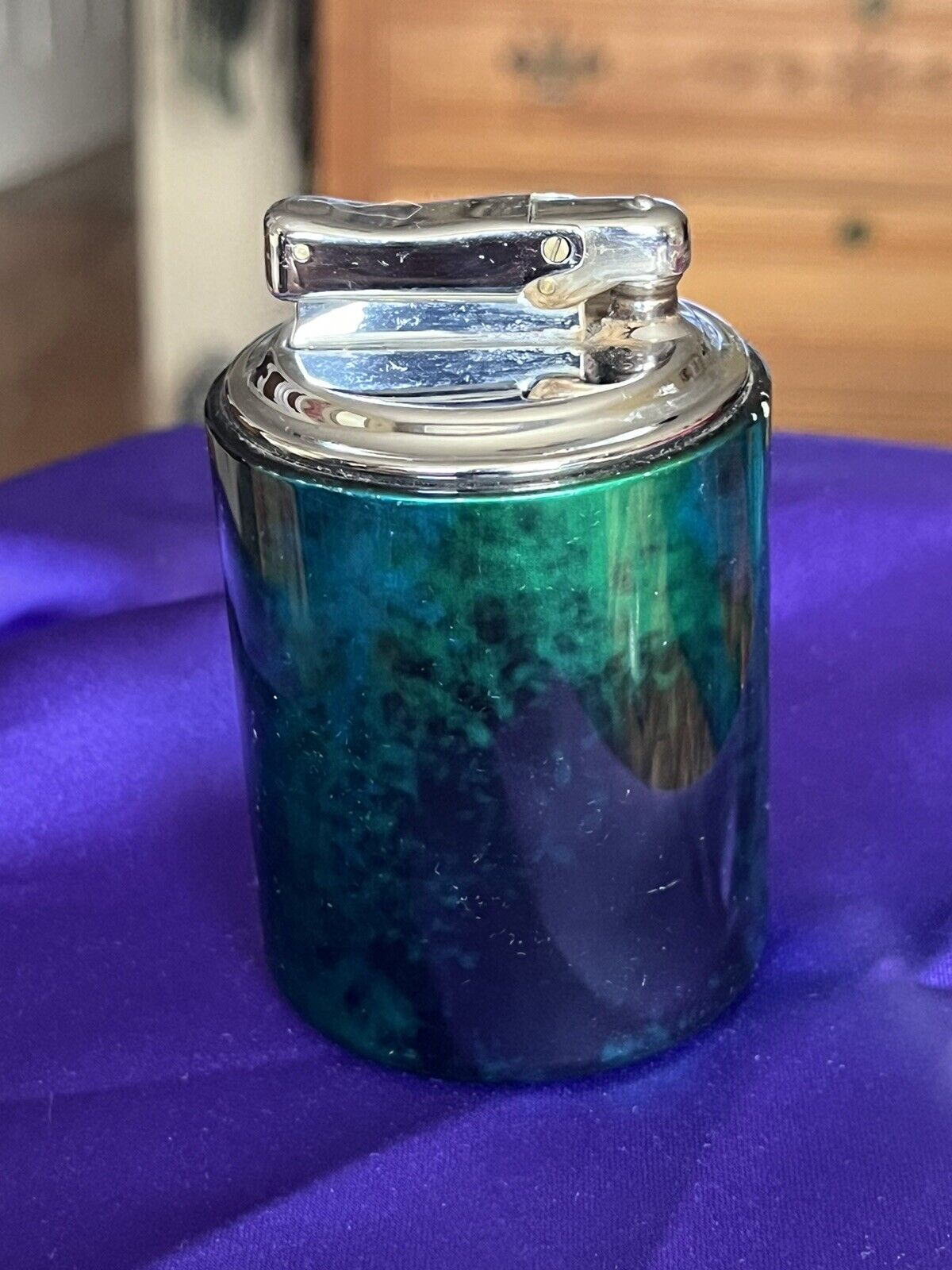 Amazing Vintage COLIBRI Table Lighter Refillable Collectible