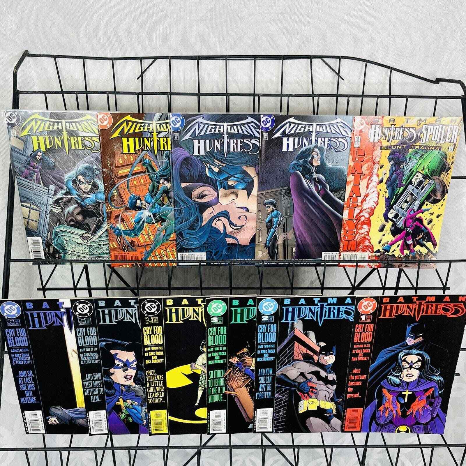 Nightwing and Huntress 1-4 (1998 DC) Batman Huntress 1-6 (2000) Spoiler 1 Lot