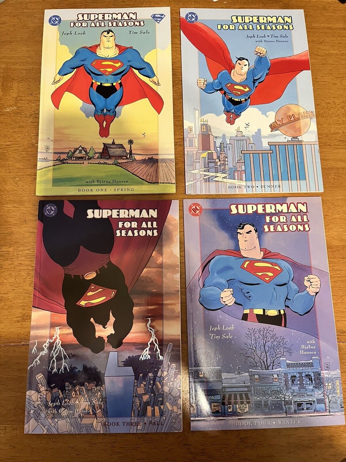 Superman For All Seasons #1-4 Set 1998 DC Comics James Gunn Legacy DCU