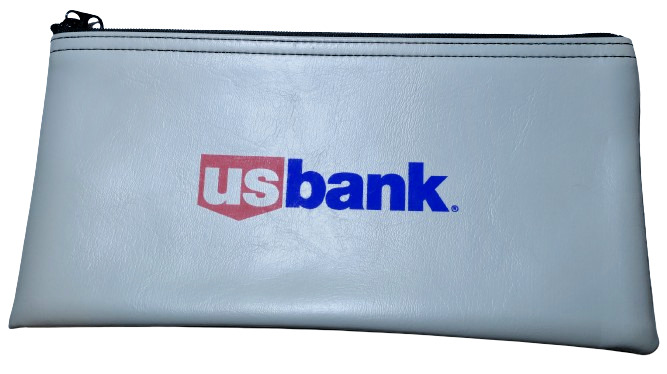 Vintage US Bank Deposit Bag Rifkin Co USA 🌞